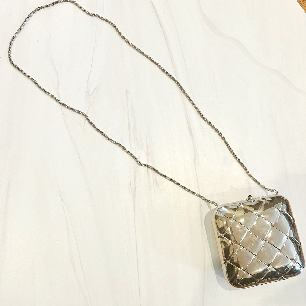 *Vintage* NORDSTROM in-house label - Metal Evening Bag (Good Used Condition)